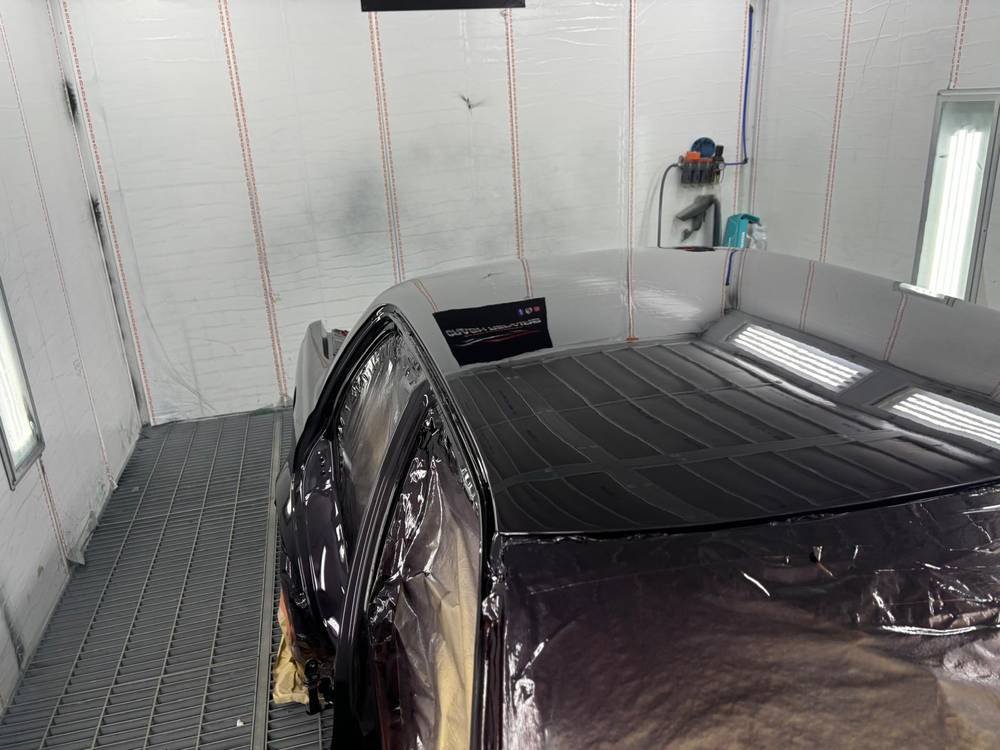 Deep metallic respray